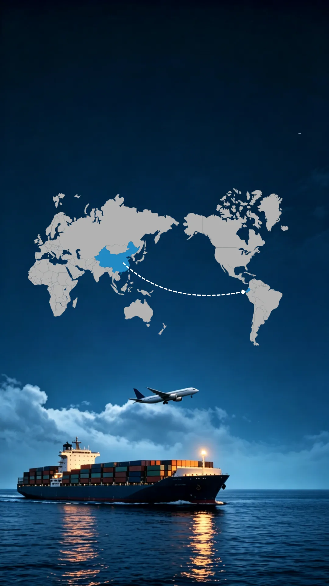 Shipping from China to Ecuador