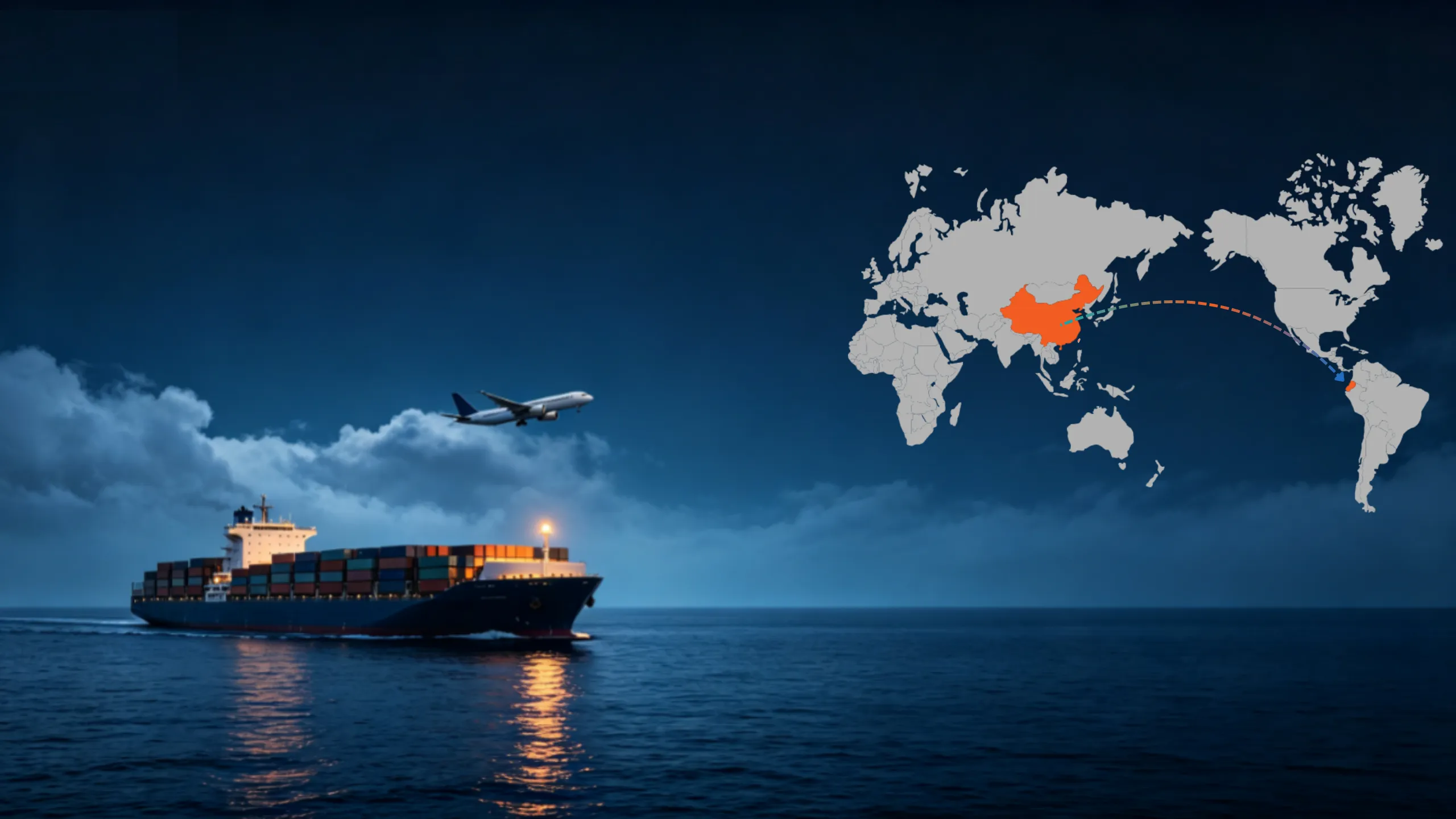Shipping from China to Ecuador