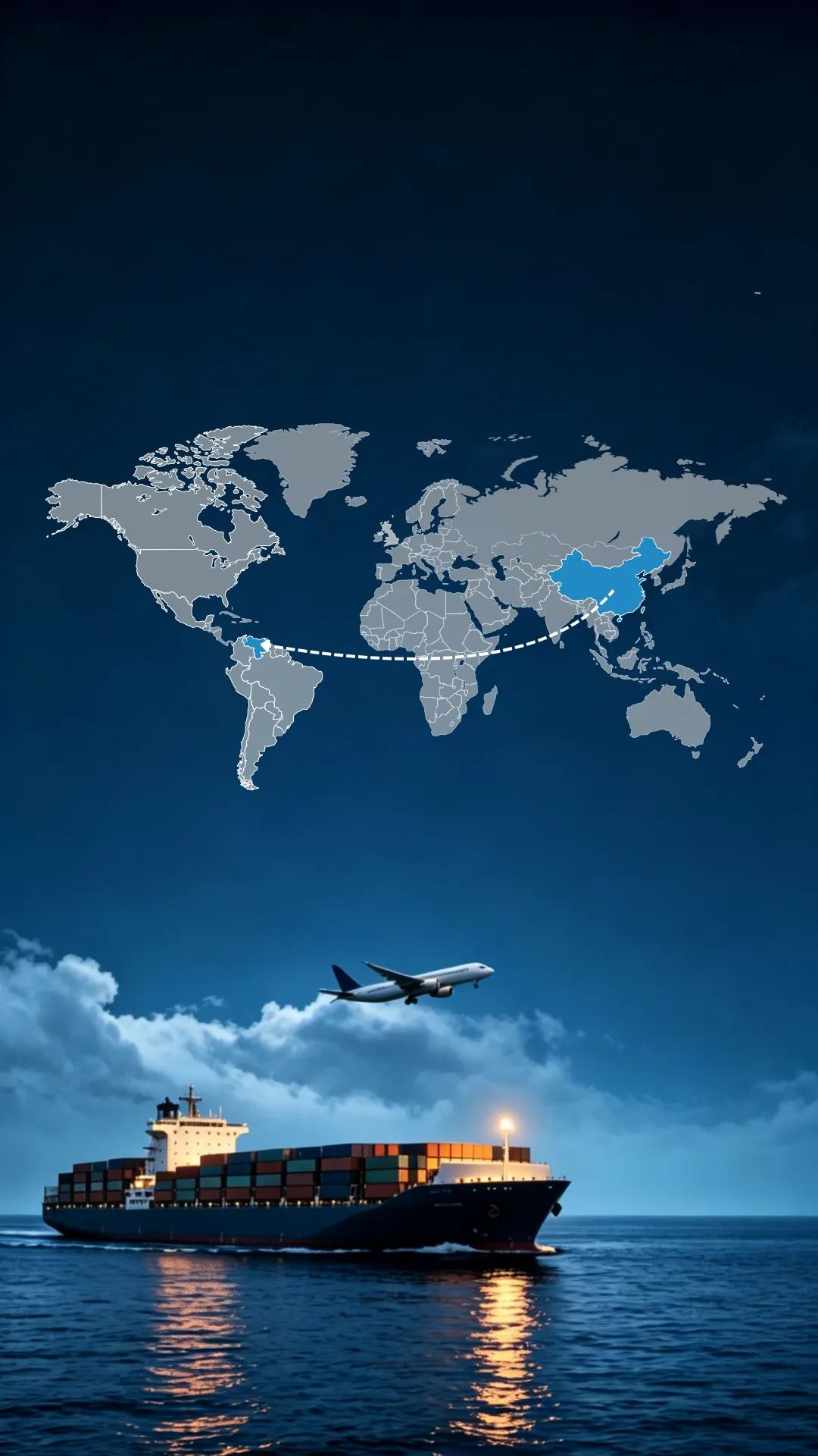Shipping from China to Venezuela