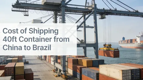 Cost of Shipping 40ft Container from China to Brazil