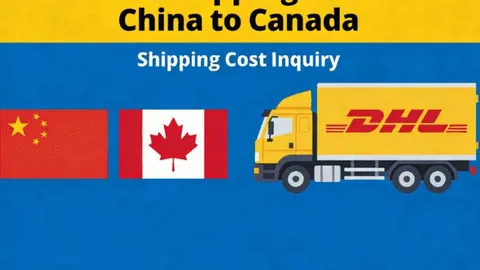 How much is dhl shipping from China to Canada