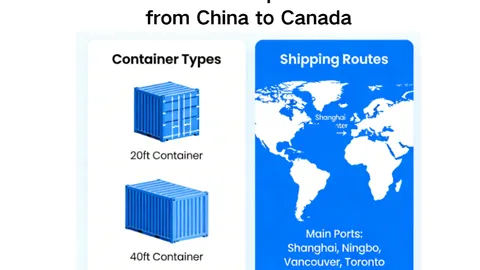 ¿Cuánto cuesta enviar un contenedor de China a Canadá?