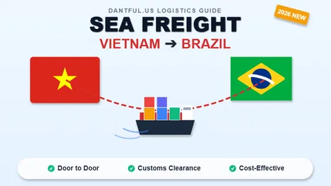 Sea Freight from Vietnam to Brazil