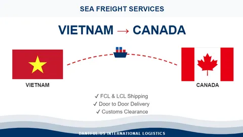 Sea Freight from Vietnam to Canada