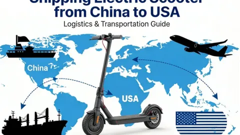 Shipping electric scooter from China to USA