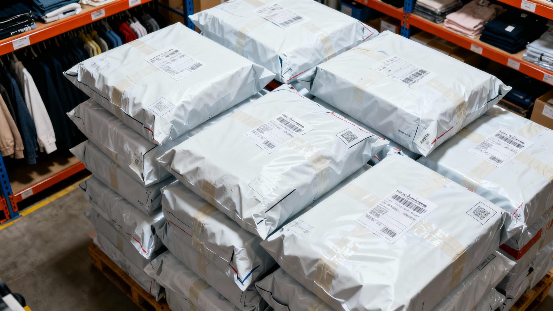 Shipping clothing from China to USA