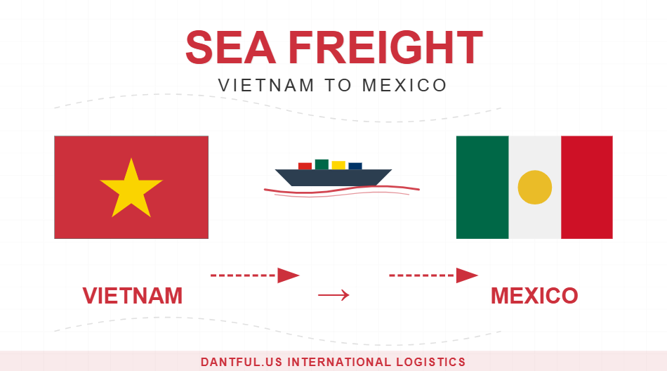 Sea Freight from Vietnam to Mexico: Costs, Time & Route