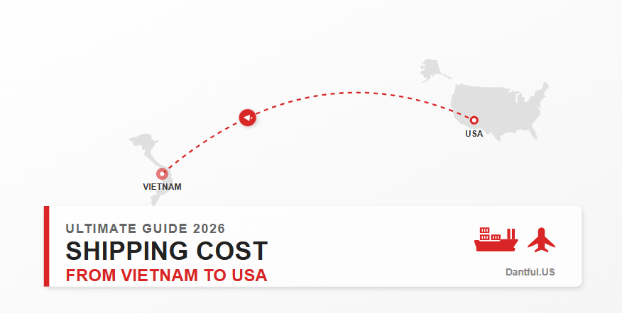 Shipping cost from Vietnam to USA
