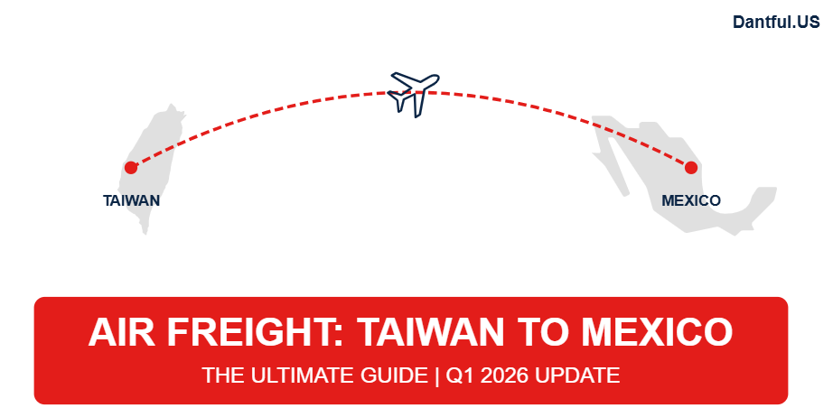 Air Freight from Taiwan to Mexico: The Ultimate Guide to Costs, Routes, and Customs