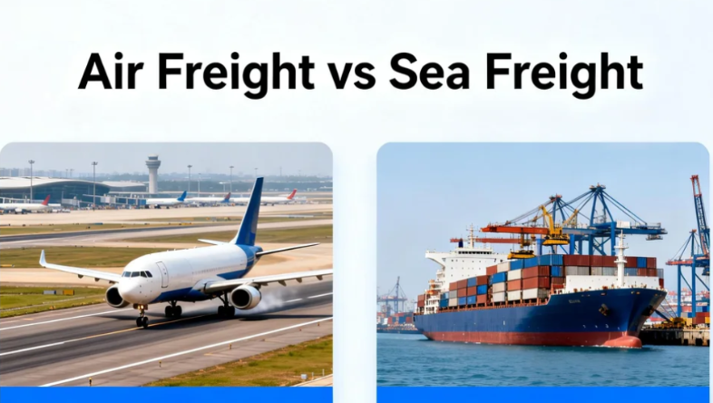 Air Freight vs Sea Freight from China to USA: Cost, Time & Best Choice