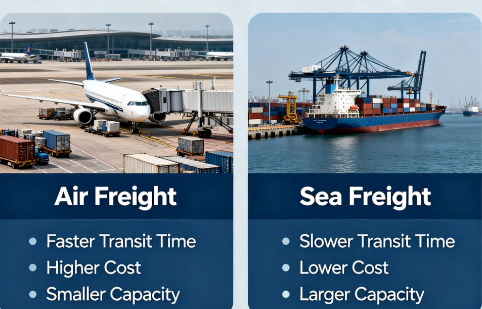 Air Freight vs Sea Freight: Which is better for shipping from China to USA