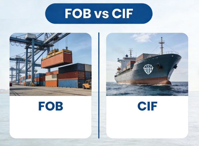 FOB vs CIF: Which saves more money for US importers