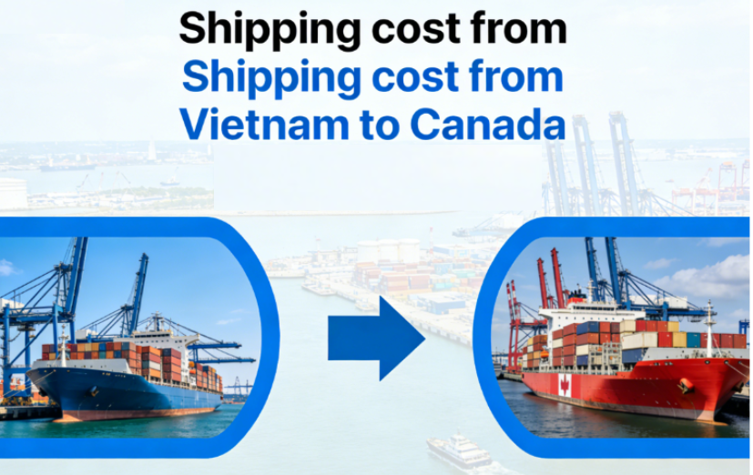 Shipping cost from Vietnam to Canada